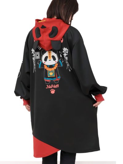 【PANDIESTA JAPAN】<br>“キョンシーパンダ”なりきりロングパーカー〔別注〕