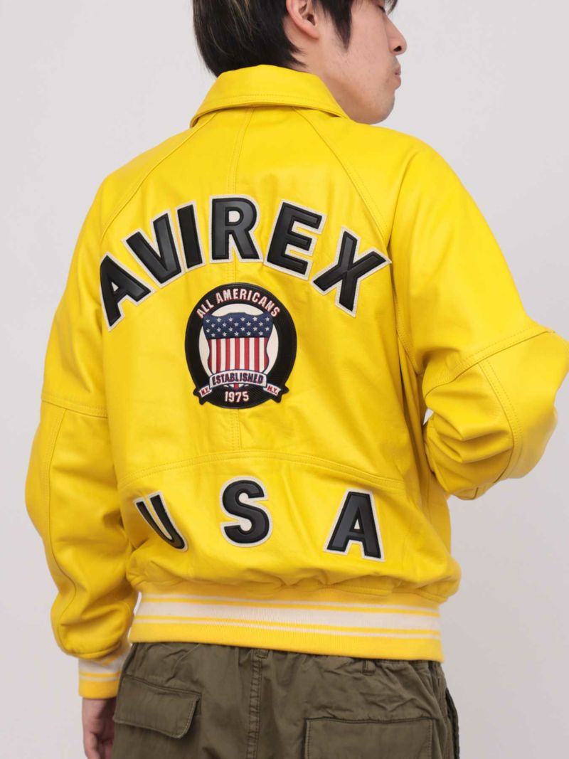 【AVIREX】VARSITY LIGHT SIGNATURE JACKET