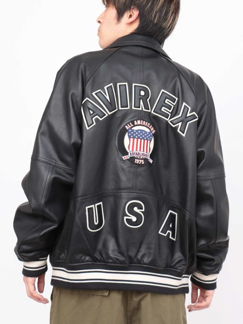 【AVIREX】VARSITY LIGHT SIGNATURE JACKET