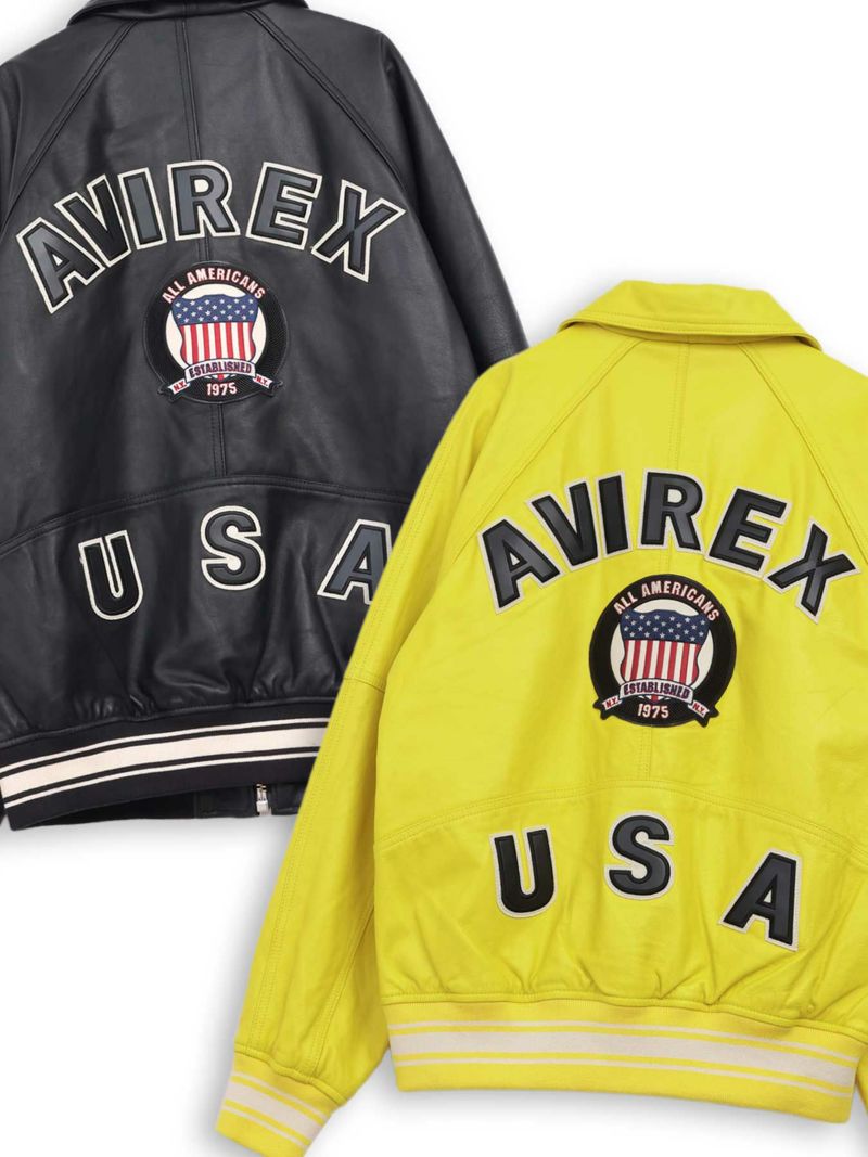 【AVIREX】VARSITY LIGHT SIGNATURE JACKET