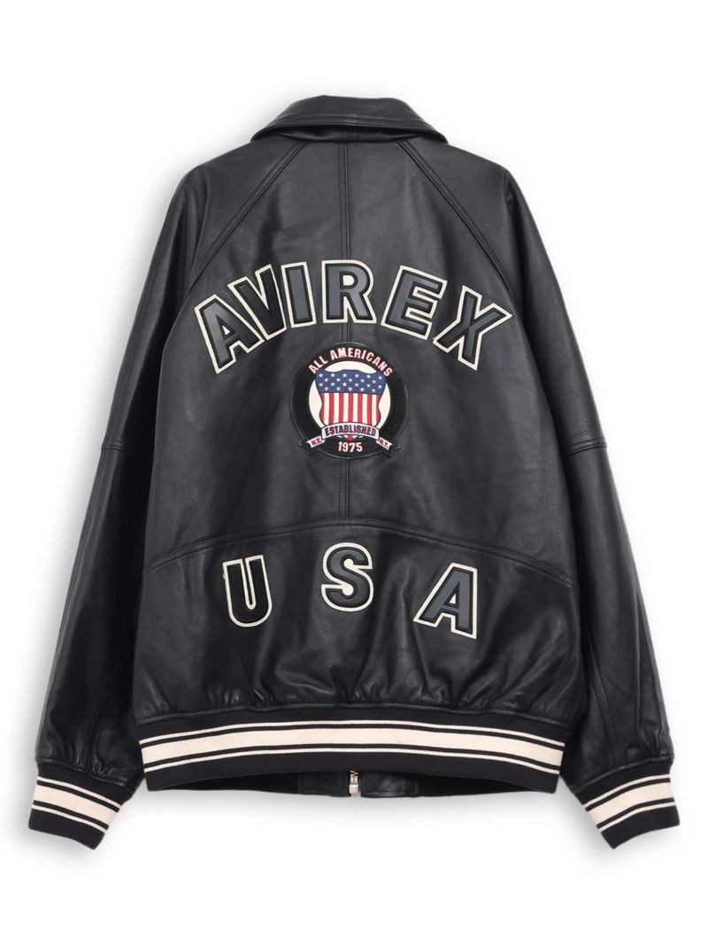 【AVIREX】VARSITY LIGHT SIGNATURE JACKET