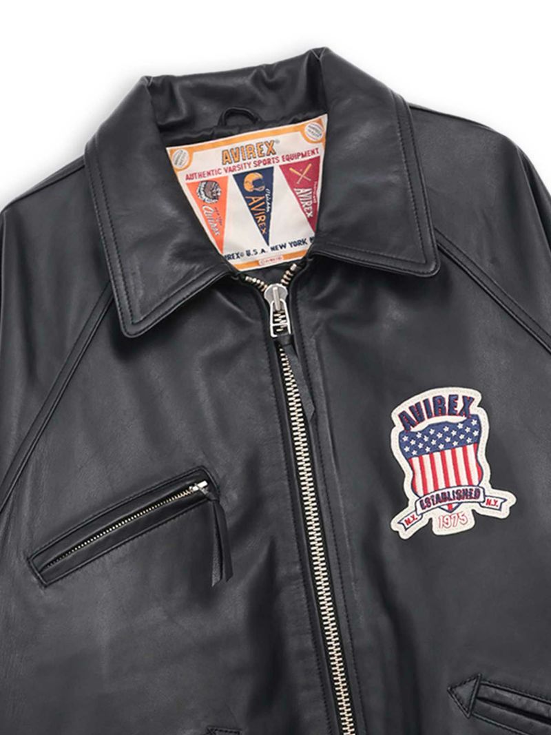 【AVIREX】VARSITY LIGHT SIGNATURE JACKET