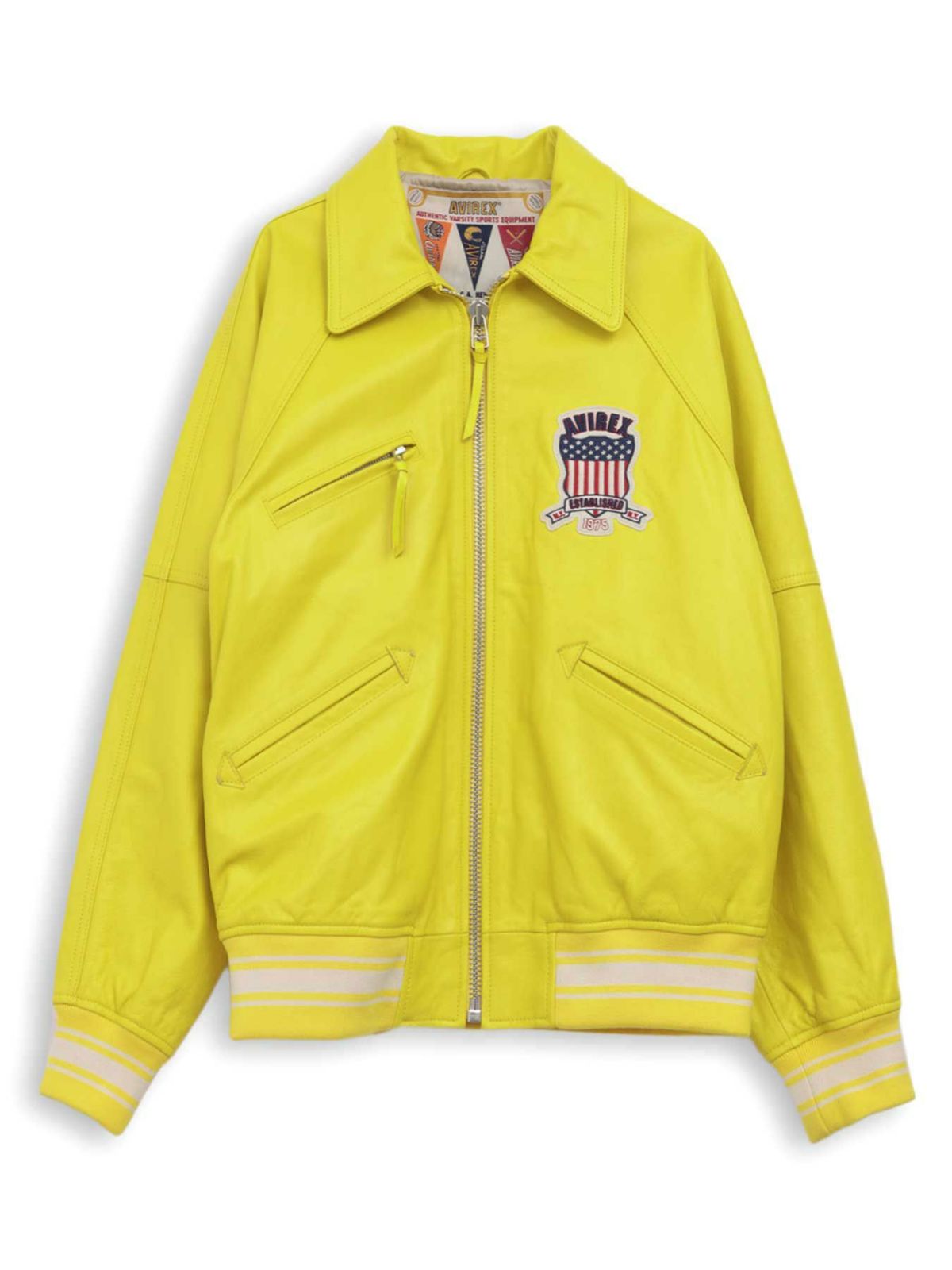 【AVIREX】VARSITY LIGHT SIGNATURE JACKET