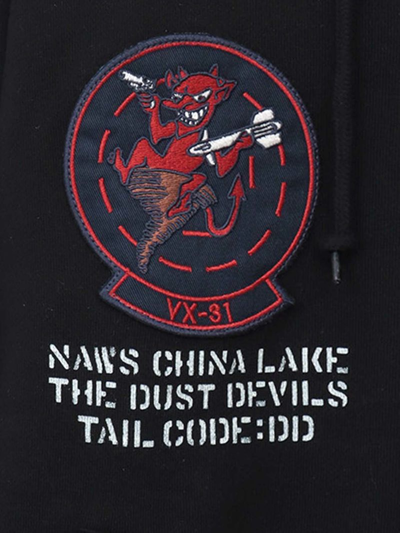 【AVIREX】“DUST DEVILS”LONG SLEEVE ZIP PARKA