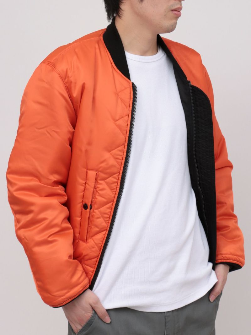 【AVIREX】“COMMERCIAL LOGO”MA-1 JACKET