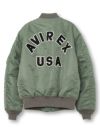 【AVIREX】“COMMERCIAL LOGO”MA-1 JACKET