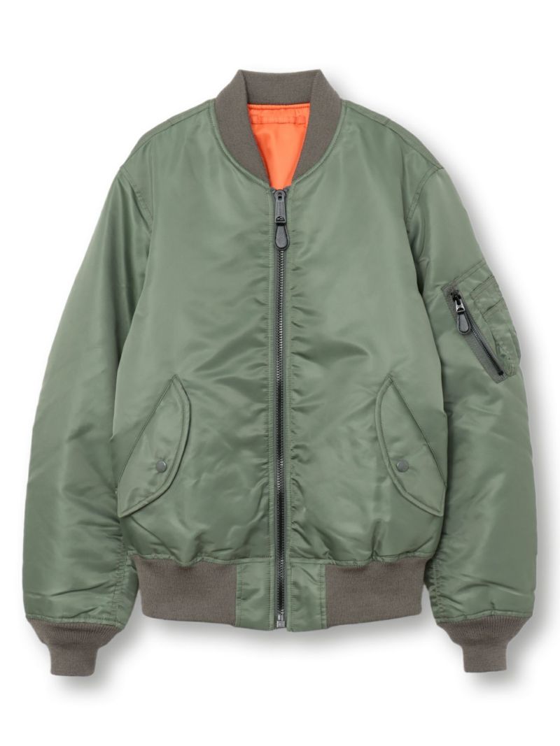 【AVIREX】“COMMERCIAL LOGO”MA-1 JACKET