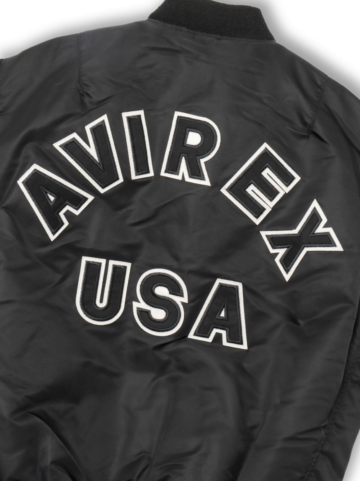 【AVIREX】“COMMERCIAL LOGO”MA-1 JACKET