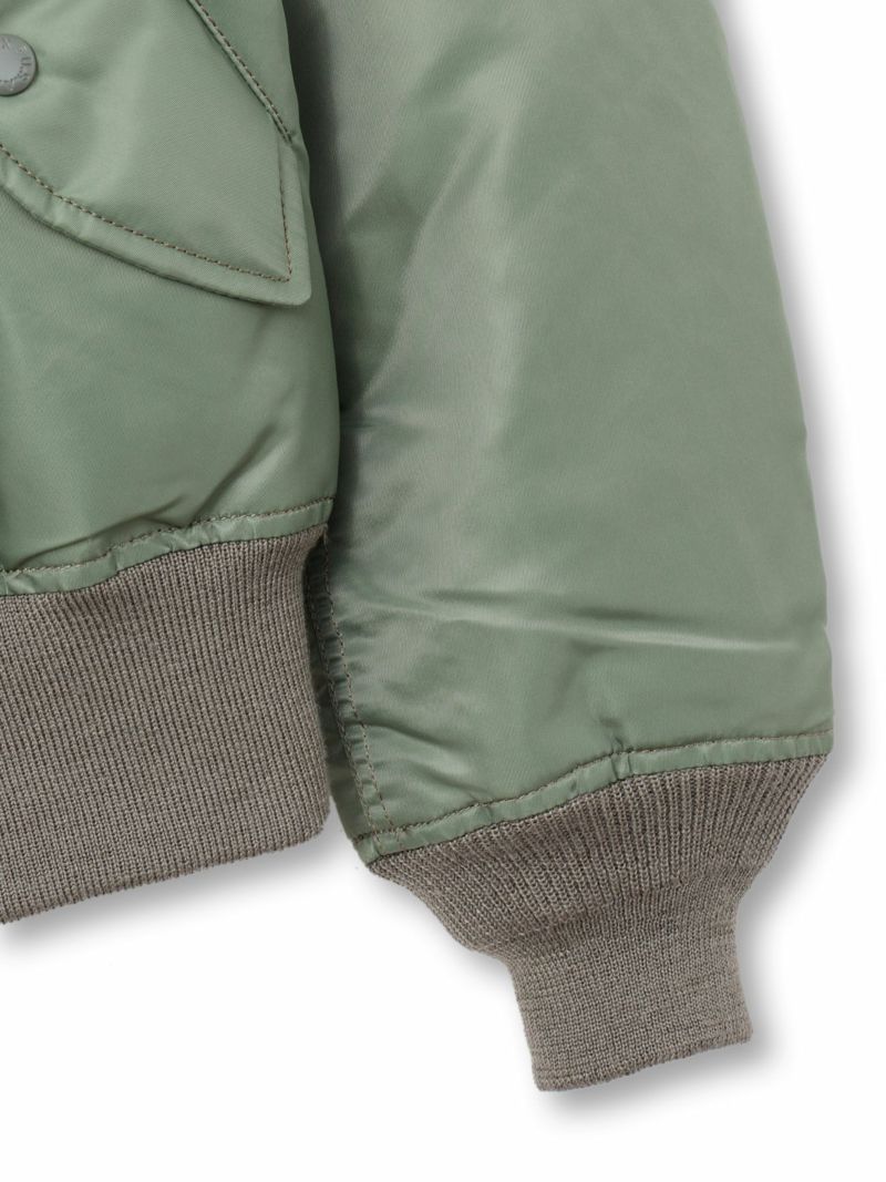 【AVIREX】“COMMERCIAL LOGO”MA-1 JACKET