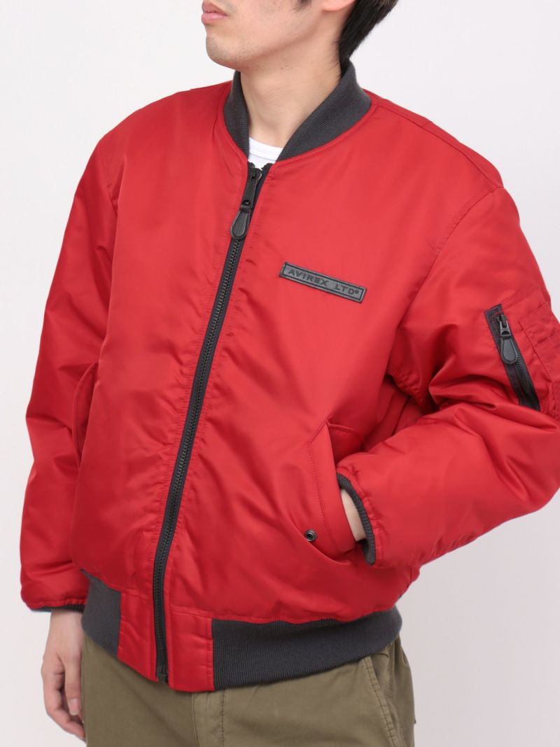 【AVIREX】SIGNATURE BIG LOGO MA-1 JACKET ＜50th Anniversary＞