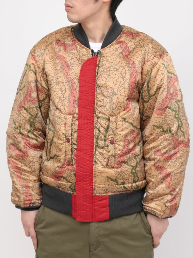 【AVIREX】SIGNATURE BIG LOGO MA-1 JACKET ＜50th Anniversary＞