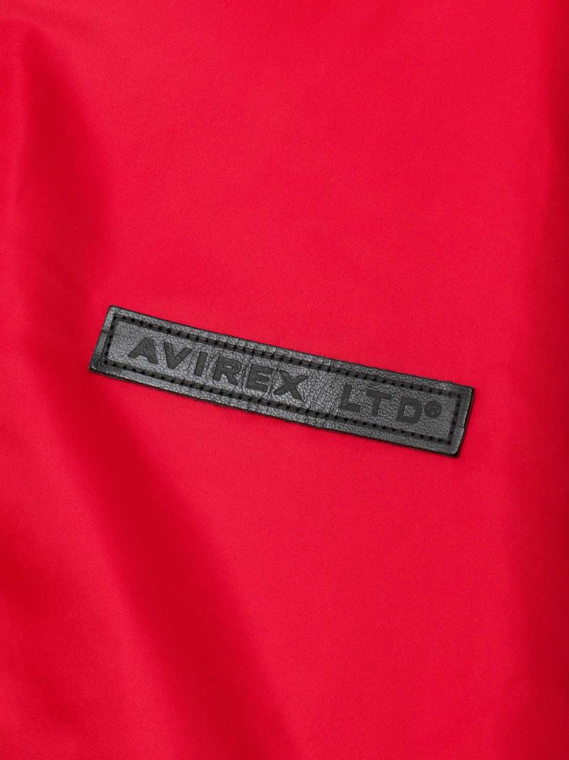 【AVIREX】SIGNATURE BIG LOGO MA-1 JACKET ＜50th Anniversary＞