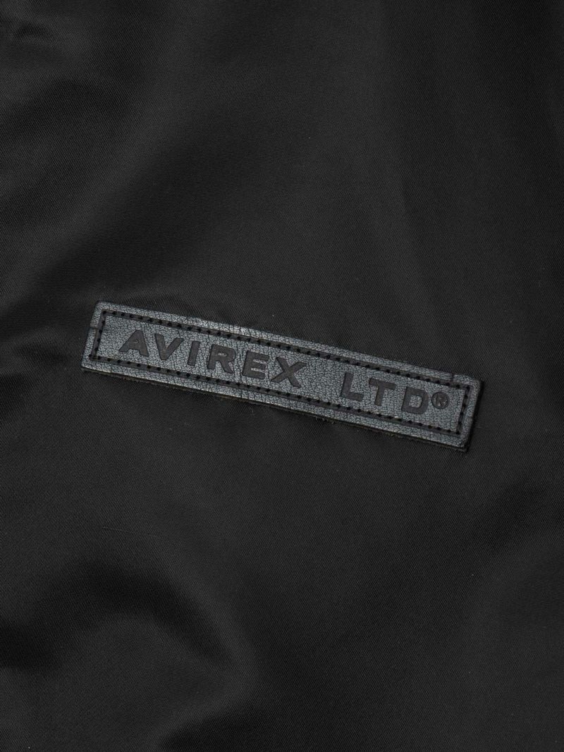 【AVIREX】SIGNATURE BIG LOGO MA-1 JACKET ＜50th Anniversary＞