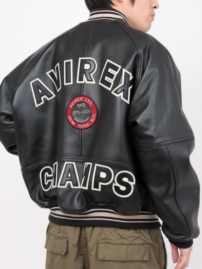 【AVIREX】VARSITY JACKET ＜50th Anniversary＞