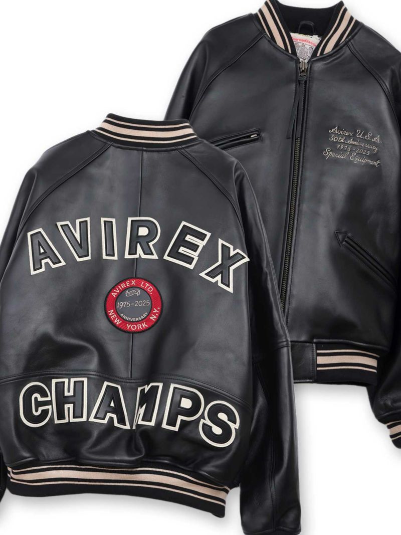 【AVIREX】VARSITY JACKET ＜50th Anniversary＞