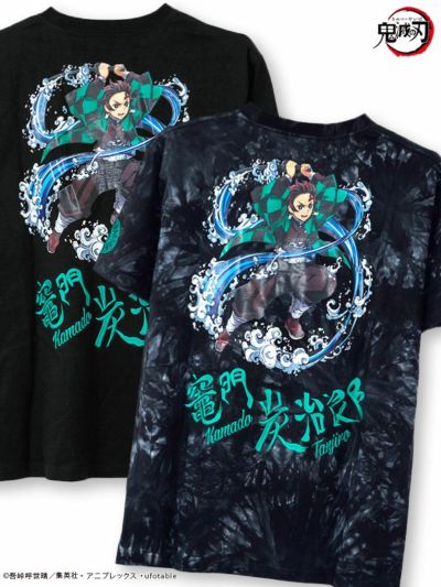 ≪50%OFF≫【鬼滅の刃】<br>“竈門炭治郎”刺繍入りプリントTシャツ≪返品・取寄対応不可≫