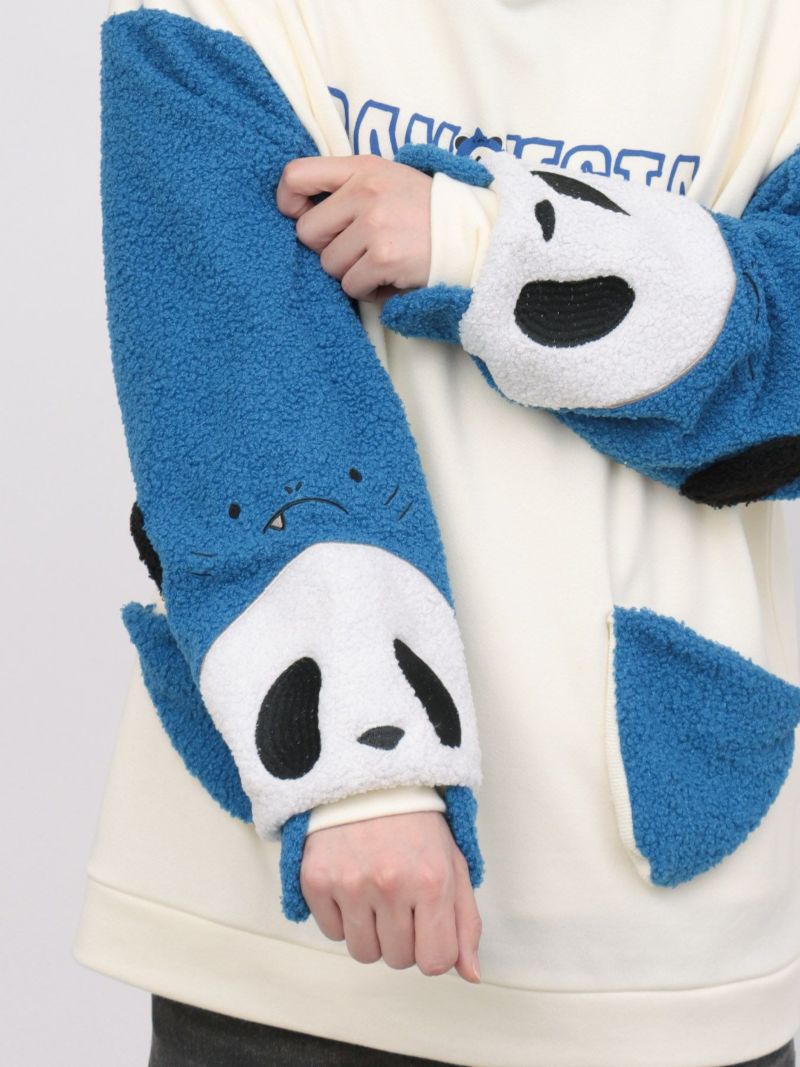 【PANDIESTA JAPAN】シャーク袖BIGシルエット プルパーカー