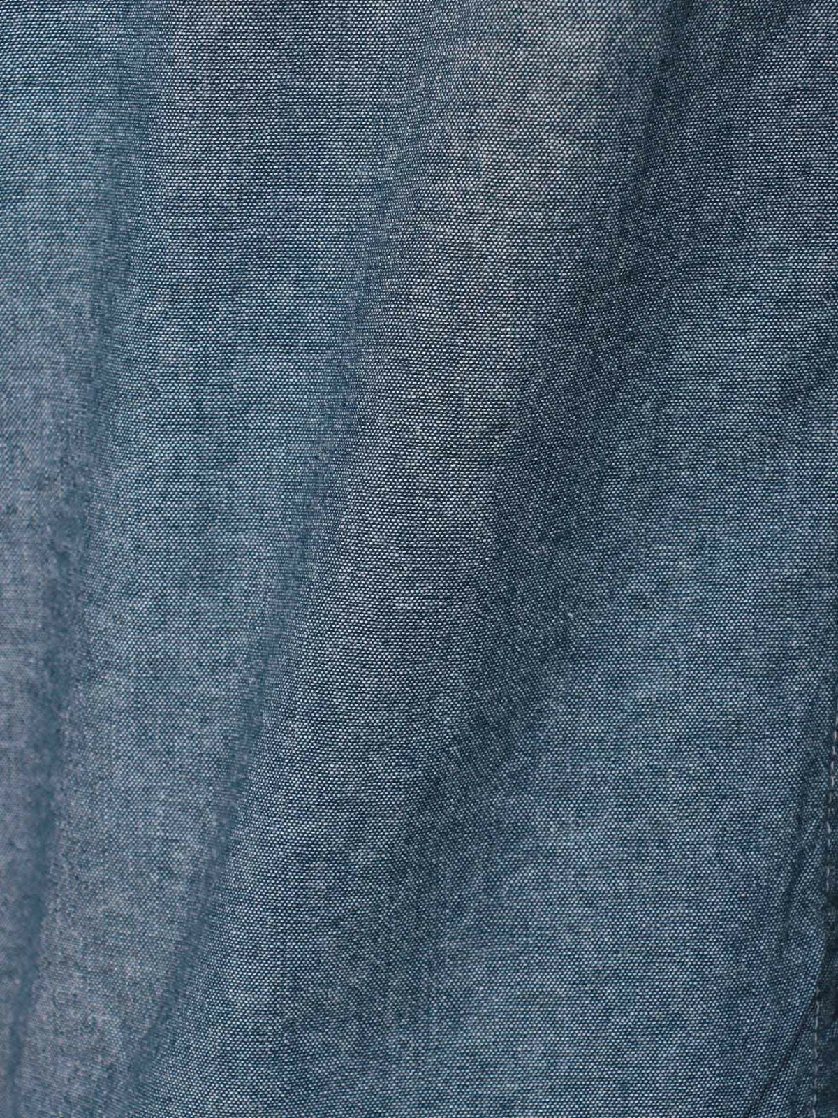 【PANDIESTA JAPAN】“シーサーパンダ”シャンブレー素材シャツ