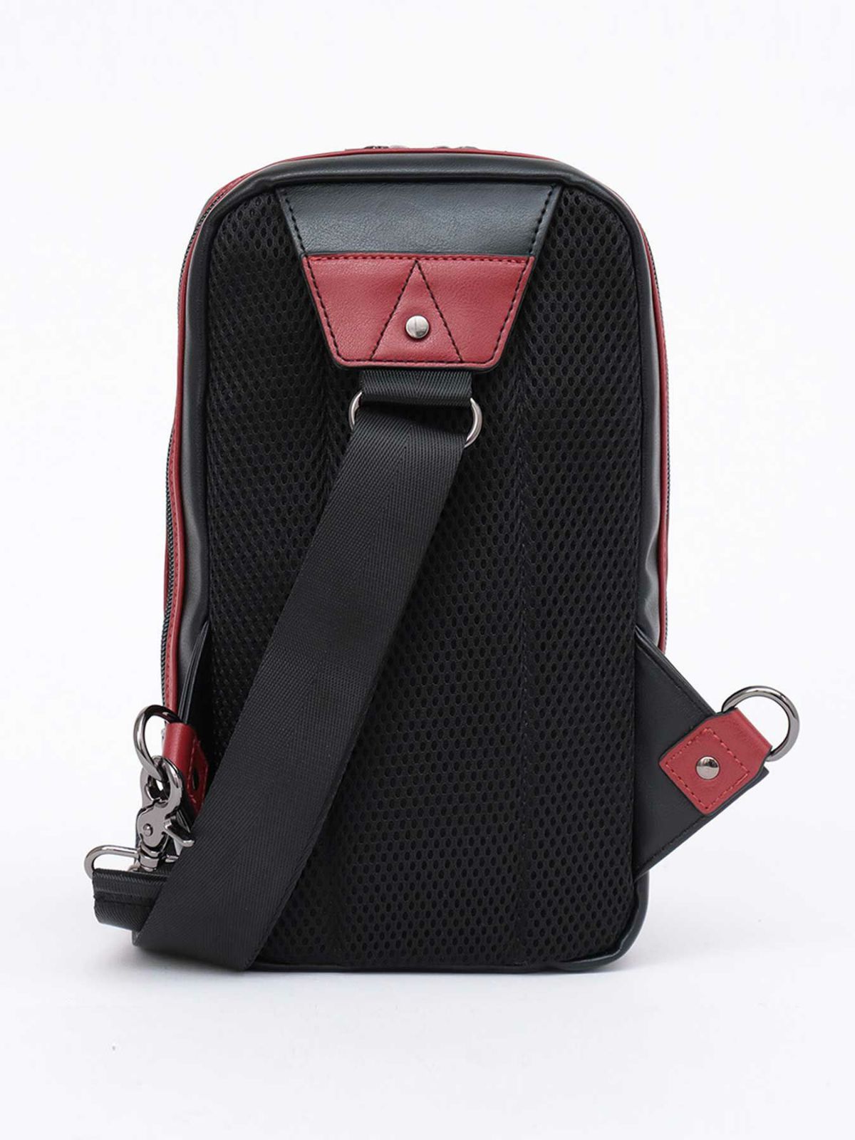 【雅結】桜柄金襴織物遣い 縦型ボディバッグ