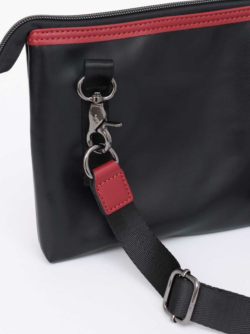 【雅結】桜金襴切り替え 横型シザーバッグ