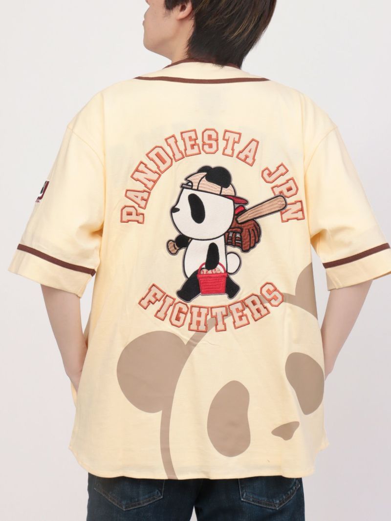 【PANDIESTA JAPAN】“PDJファイターズ”ベースボールシャツ