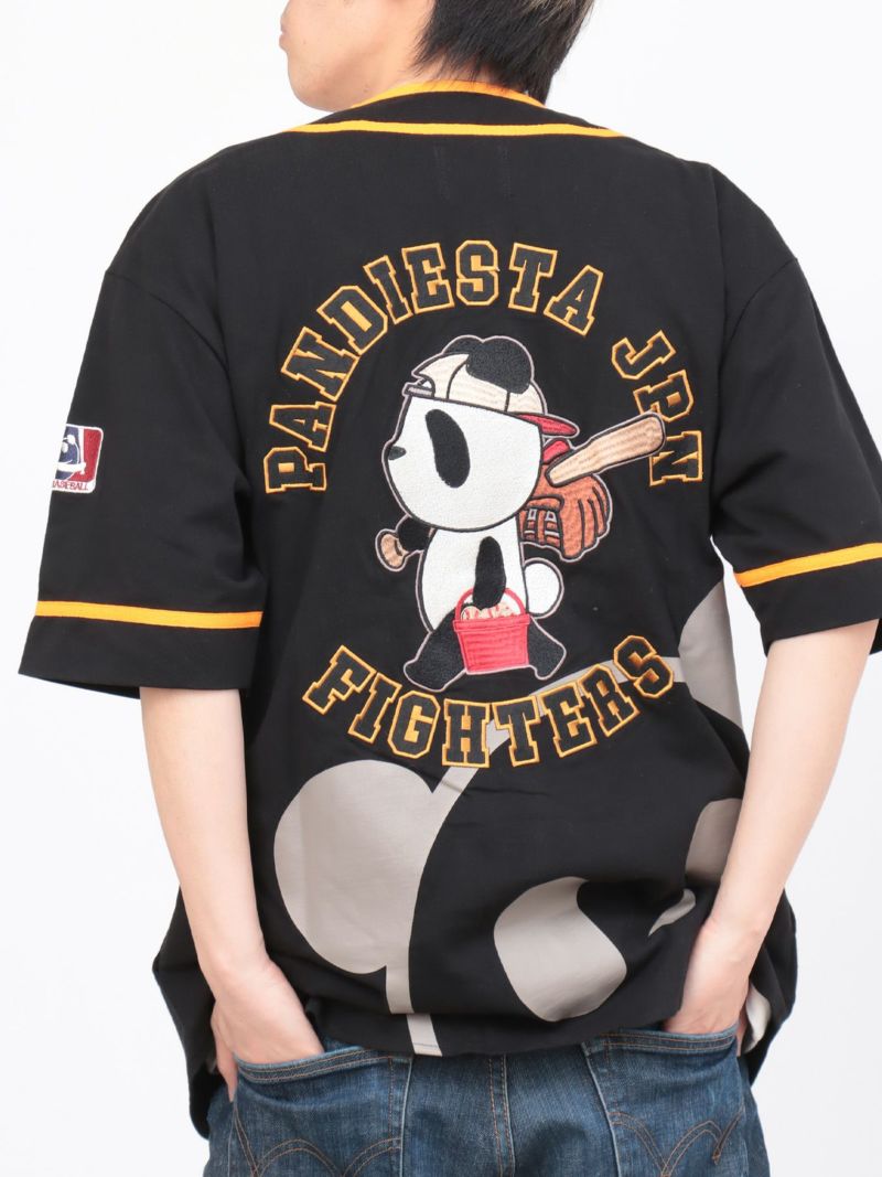 【PANDIESTA JAPAN】“PDJファイターズ”ベースボールシャツ