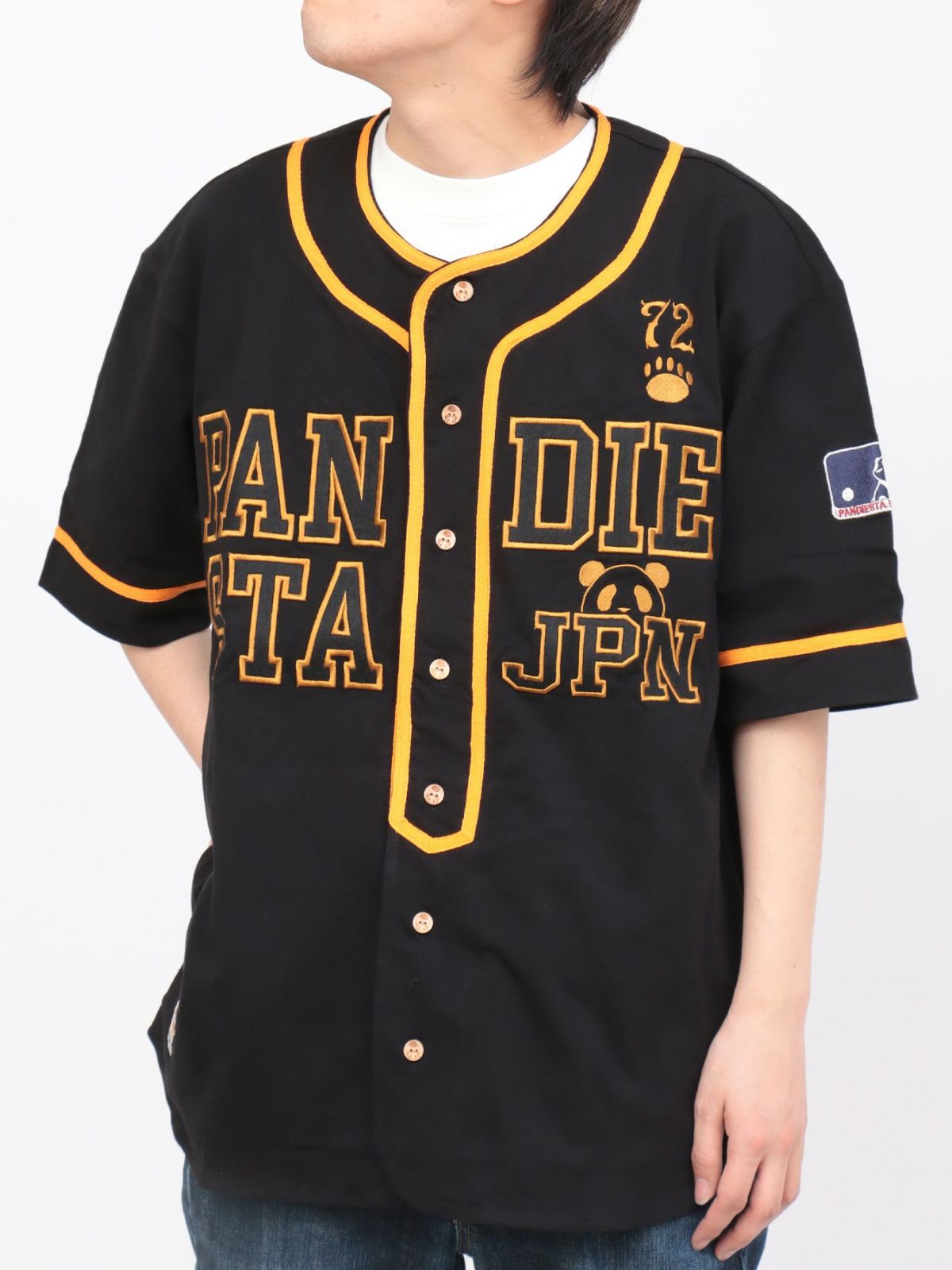 【PANDIESTA JAPAN】“PDJファイターズ”ベースボールシャツ