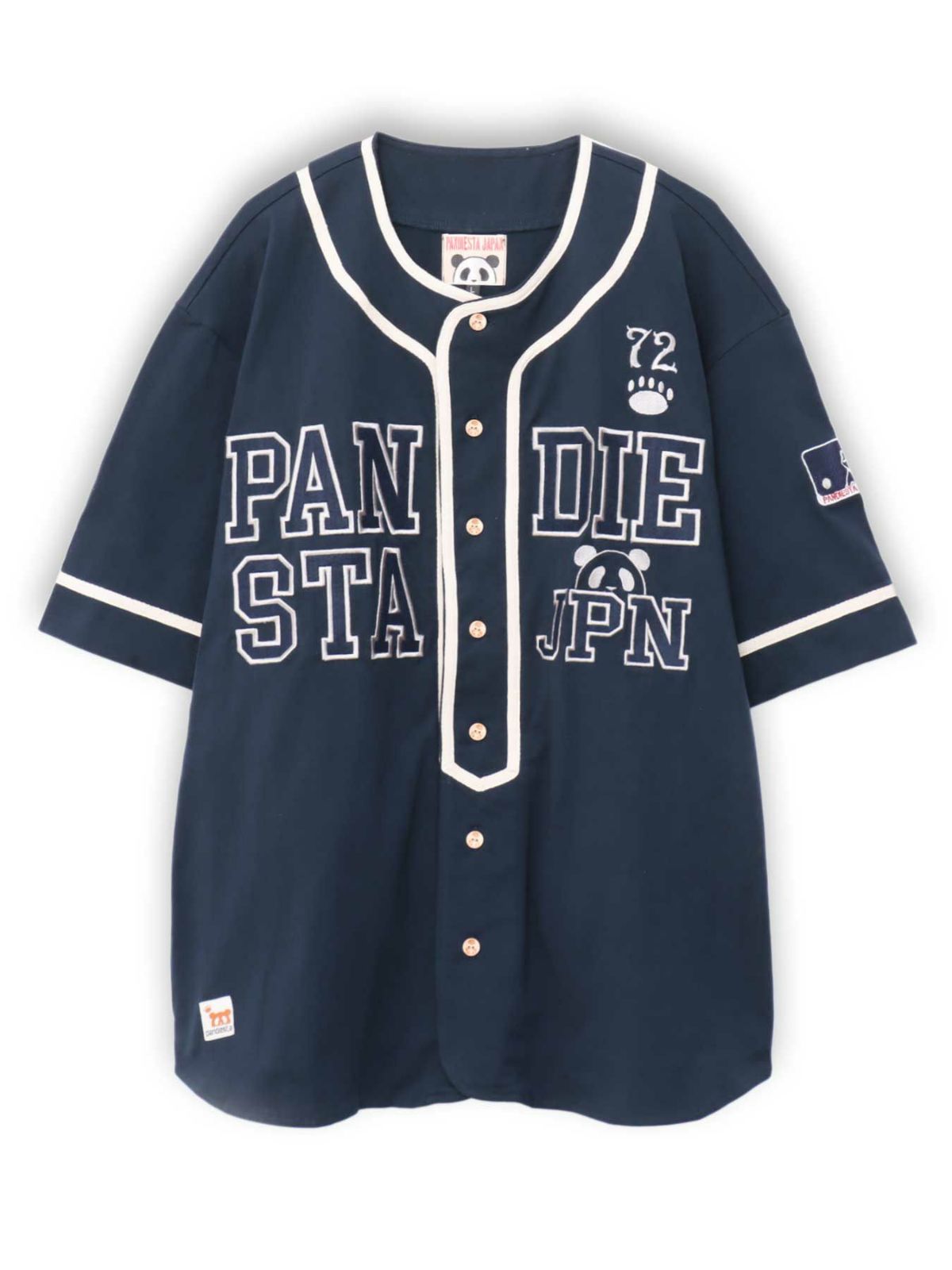 【PANDIESTA JAPAN】“PDJファイターズ”ベースボールシャツ