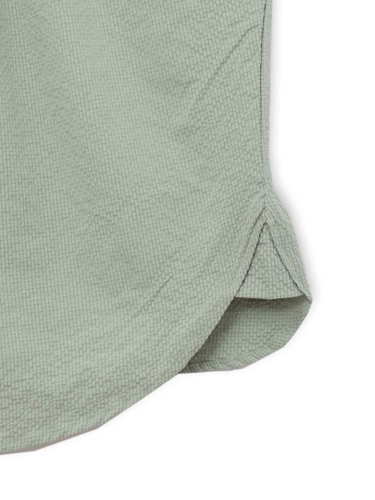 【雅結】菊刺繍サッカー素材ドルマンシャツ