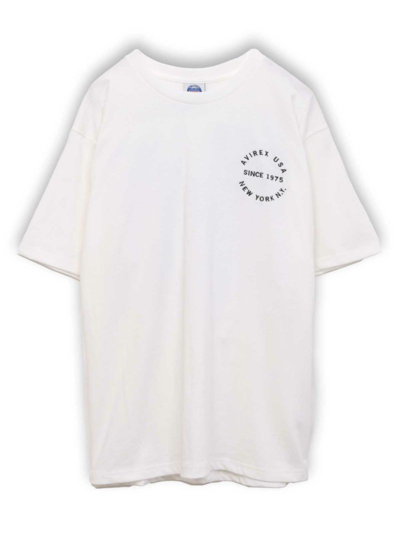 【AVIREX】VARSITY LOGO T-SHIRT