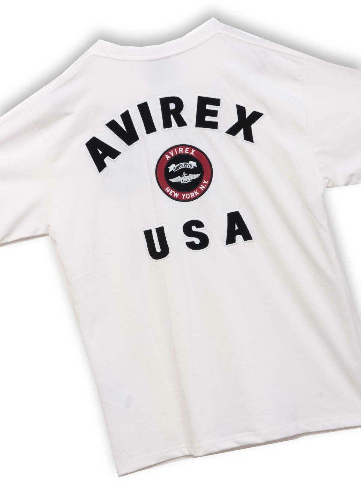 【AVIREX】VARSITY LOGO T-SHIRT