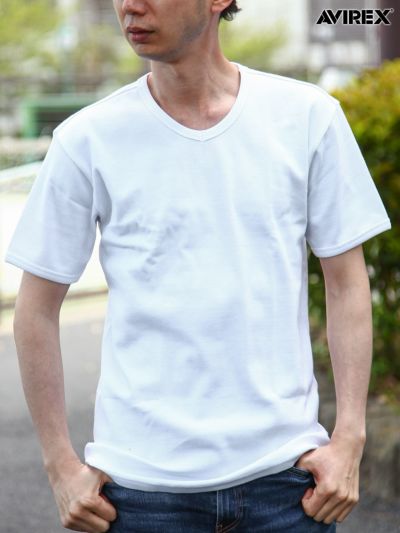【AVIREX】<br>DAILY V-NECK T-SHIRT ◇