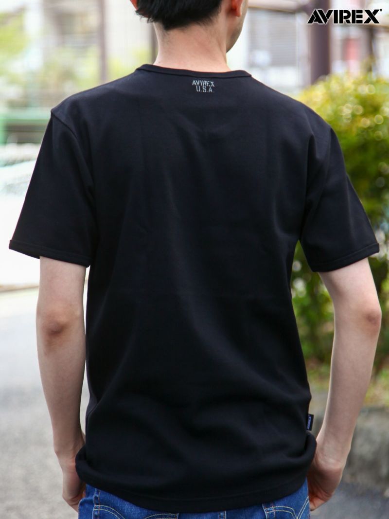 【AVIREX】DAILY V-NECK T-SHIRT