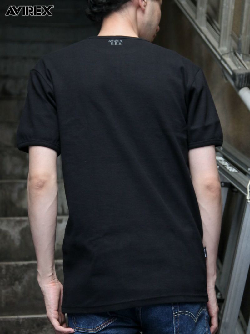 【AVIREX】DAILY CREW NECK T-SHIRT
