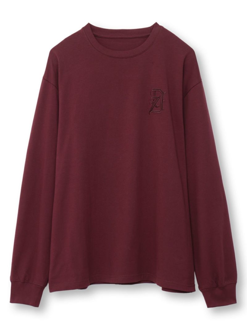 【DAZZLE】総刺繍ロゴロンT