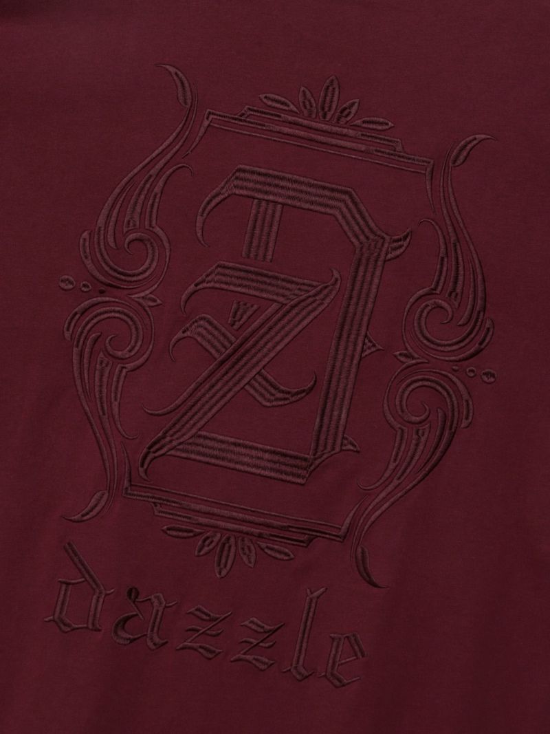 【DAZZLE】総刺繍ロゴロンT