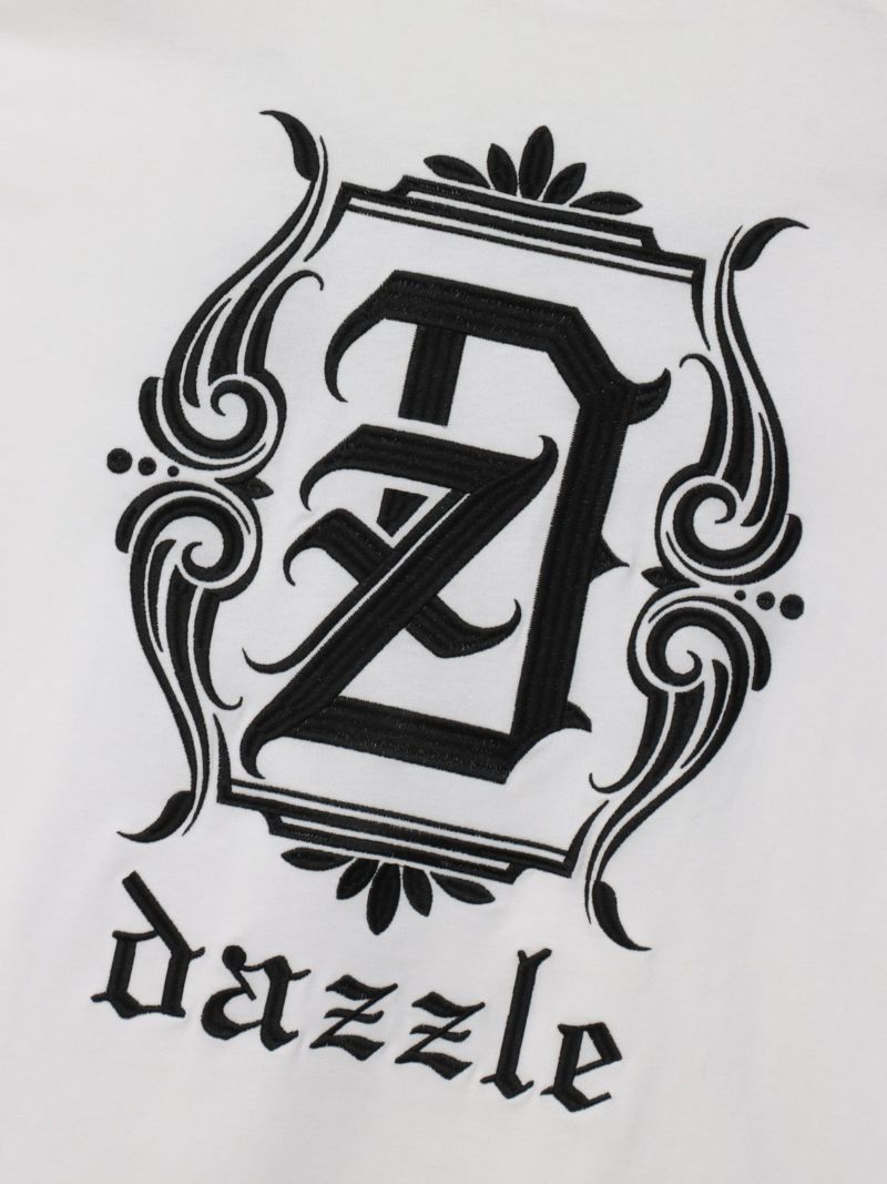 【DAZZLE】総刺繍ロゴロンT