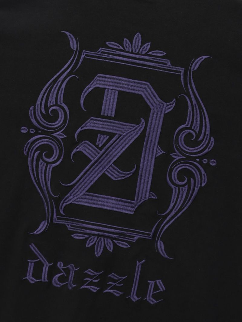 【DAZZLE】総刺繍ロゴロンT
