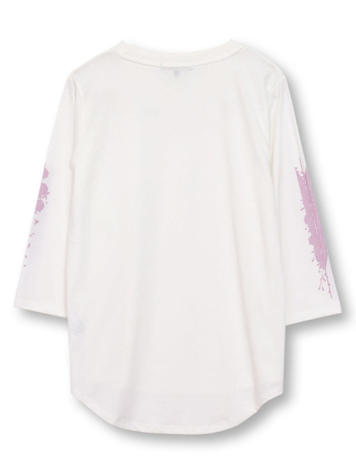 【雅結】矢絣と桜刺繍フードベスト×7分袖Tシャツ アンサンブル