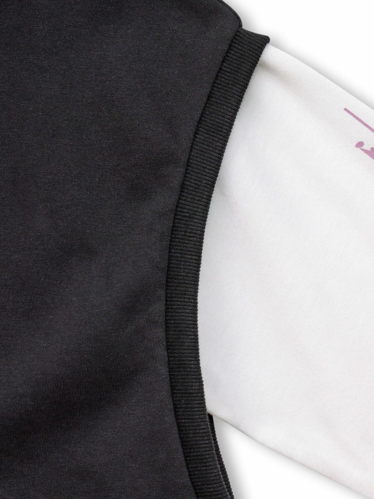 【雅結】矢絣と桜刺繍フードベスト×7分袖Tシャツ アンサンブル