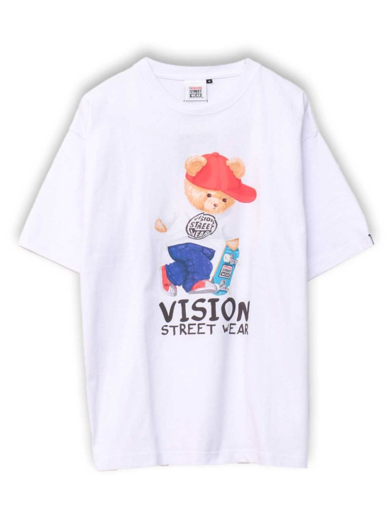 【VISION STREET WEAR】“Bear Skate”プリントTシャツ〔別注〕