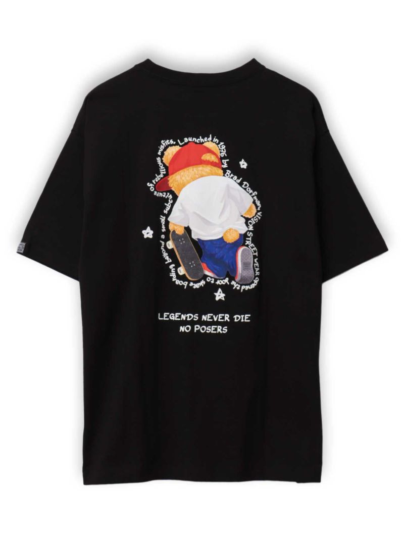 【VISION STREET WEAR】“Bear Skate”プリントTシャツ〔別注〕