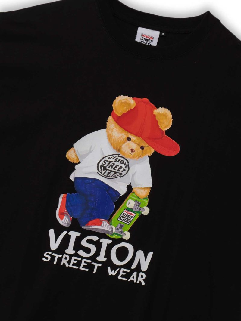 【VISION STREET WEAR】“Bear Skate”プリントTシャツ〔別注〕
