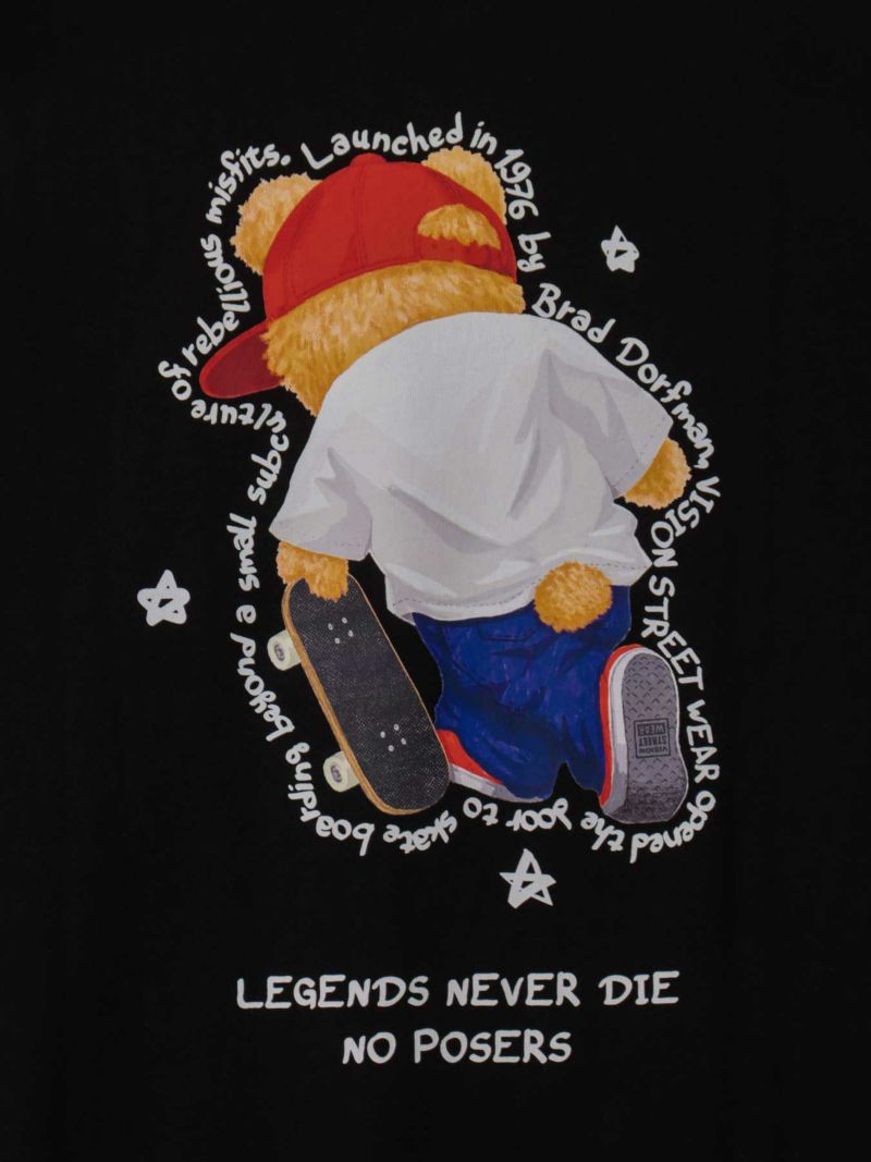 【VISION STREET WEAR】“Bear Skate”プリントTシャツ〔別注〕