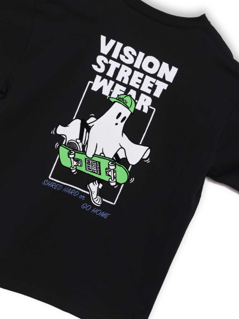 【VISION STREET WEAR】“Ghost Skate”プリントTシャツ〔別注〕