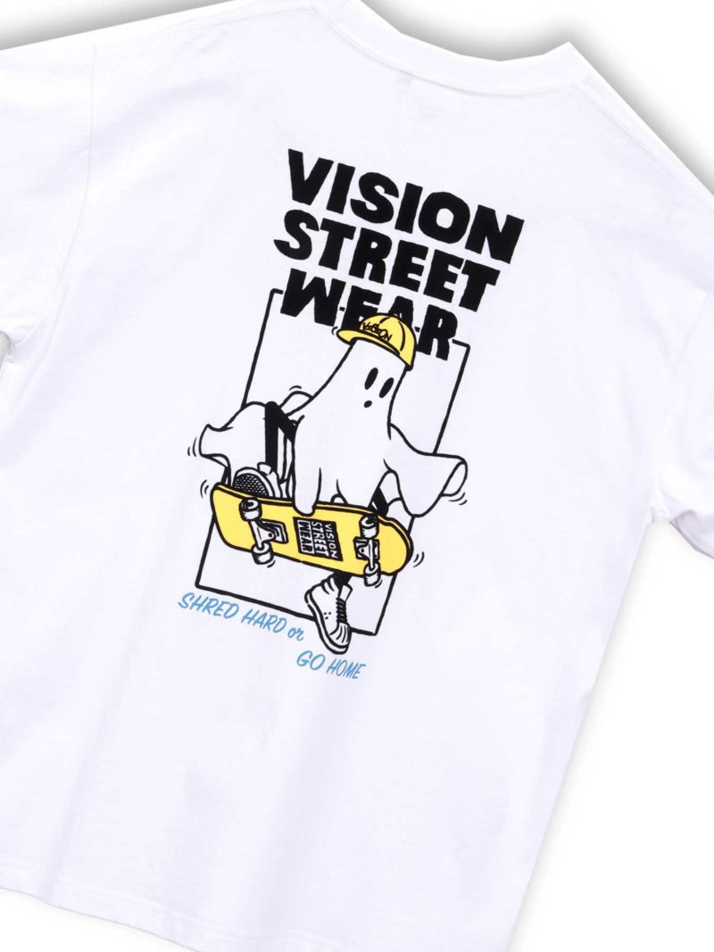 【VISION STREET WEAR】“Ghost Skate”プリントTシャツ〔別注〕