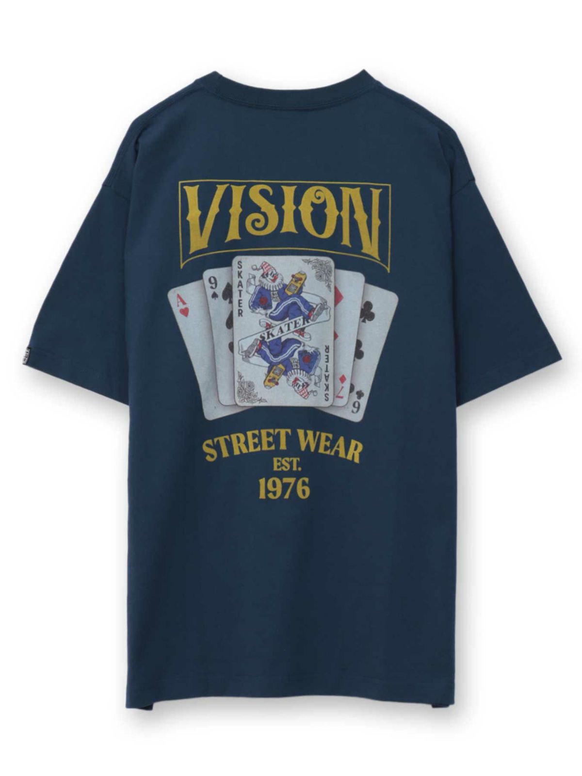 【VISION STREET WEAR】“Joker Skate”プリントTシャツ〔別注〕