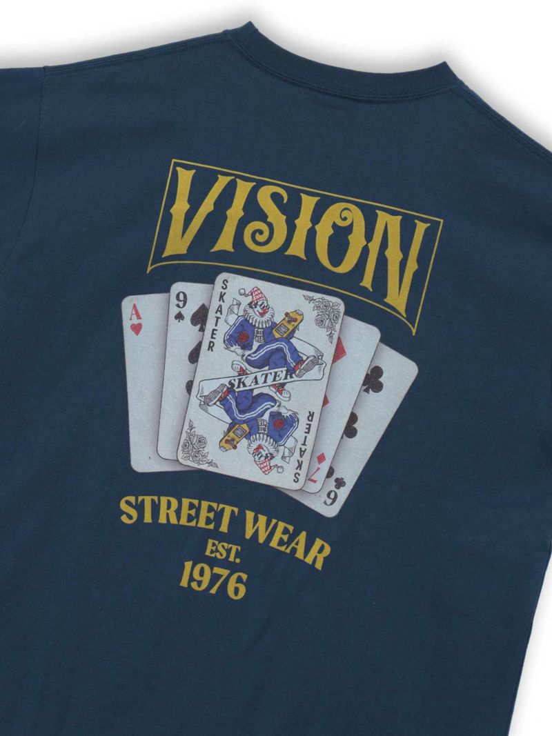 【VISION STREET WEAR】“Joker Skate”プリントTシャツ〔別注〕