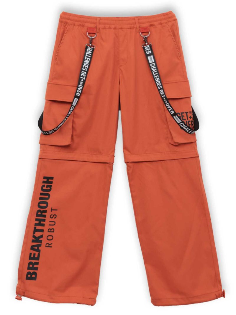 【SUGGESTION】サスペンダー付き 2WAYワイドカーゴパンツ〔別注〕