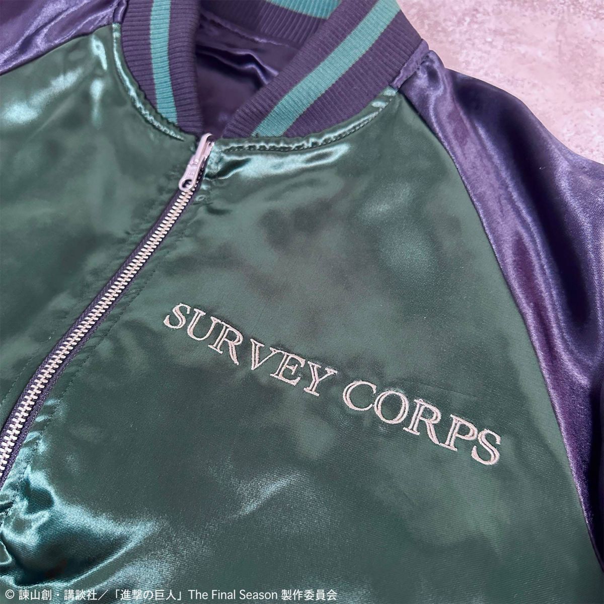 【進撃の巨人×絡繰魂】リヴァイ リバーシブルスカジャン